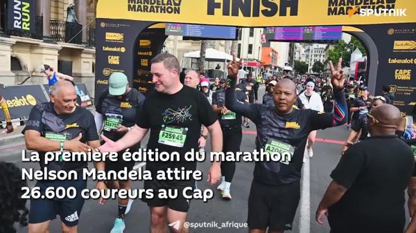 Le premier marathon Nelson Mandela attire 26 - Sputnik Afrique