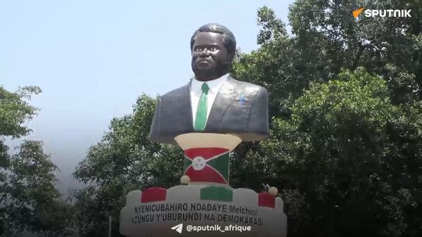 Aujourd'hui, nous célébrons la victoire de la démocratie: le Burundi s'incline devant la mémoire de Melchior Ndadaye - Sputnik Afrique