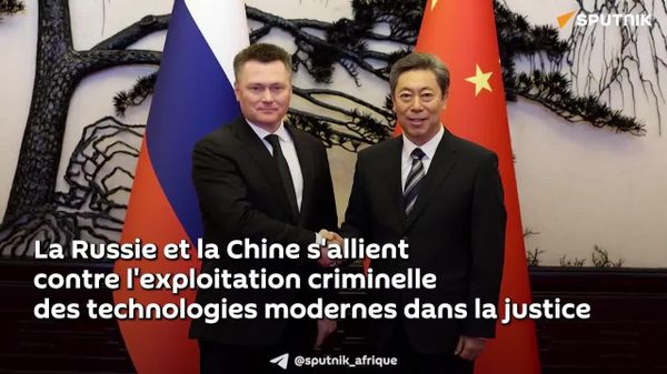 Russie-Chine: un rempart commun contre l'usage criminel des nouvelles technologies dans la justice - Sputnik Afrique