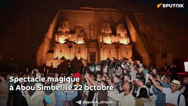 Quand le soleil a rendez-vous avec le pharaon: l'alignement magique d'Abou Simbel - Sputnik Afrique