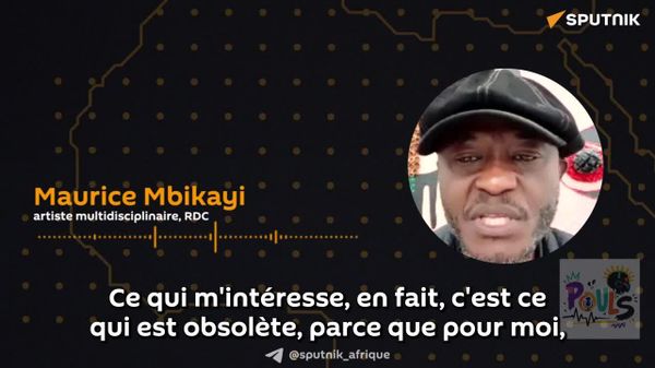 L'art face aux déchets électroniques: un artiste congolais redonne vie à notre passé numérique - Sputnik Afrique