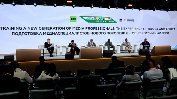 Forum des médias Russie – Afrique à Moscou Forum des médias Russie – Afrique à Moscou - Sputnik Afrique