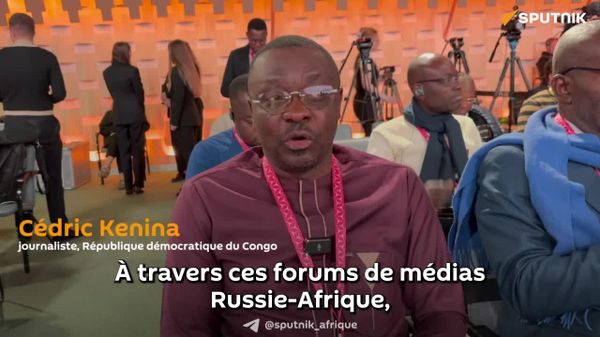 Nous trouvons en la Russie un partenaire digne de confiance, déclare un journaliste congolais - Sputnik Afrique
