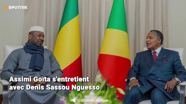 La sécurité en Afrique reste tributaire de l'union des Africains, et non de l'isolement, soulignent Assimi Goïta et Denis Sassou Nguesso - Sputnik Afrique