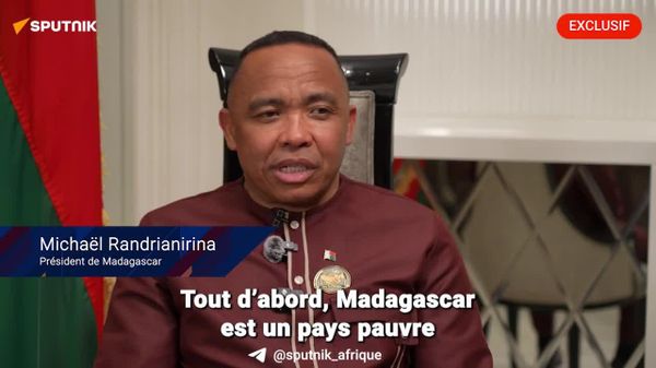 Pourquoi Madagascar est-il ouvert à toute forme de coopération avec Moscou? Le Président malgache répond - Sputnik Afrique