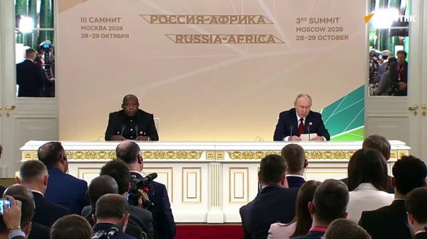 Déclarations clés de Poutine à l’issue du 3e sommet Russie-Afrique - Sputnik Afrique