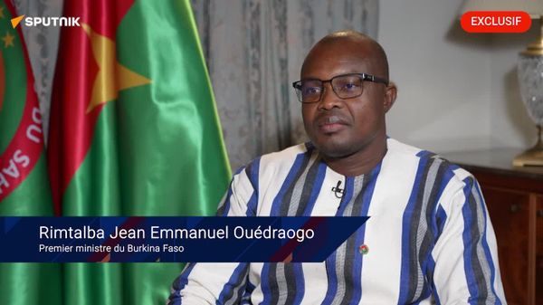 VIDÉO INTÉGRALE: le Premier ministre burkinabè Rimtalba Jean-Emmanuel Ouédraogo accorde une interview à Sputnik Afrique - Sputnik Afrique