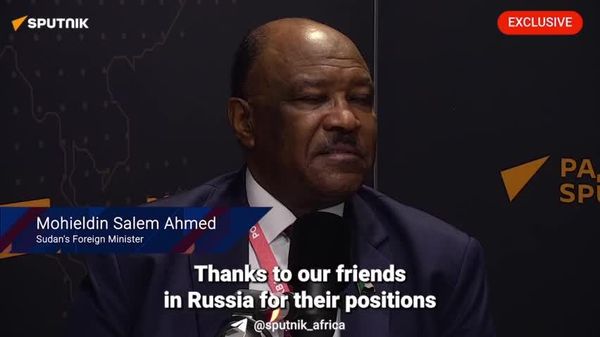 Approach of Russia & China 'Contains No Conspiracies, No Political Dictates': Sudanese Top Diplomat - Sputnik Africa
