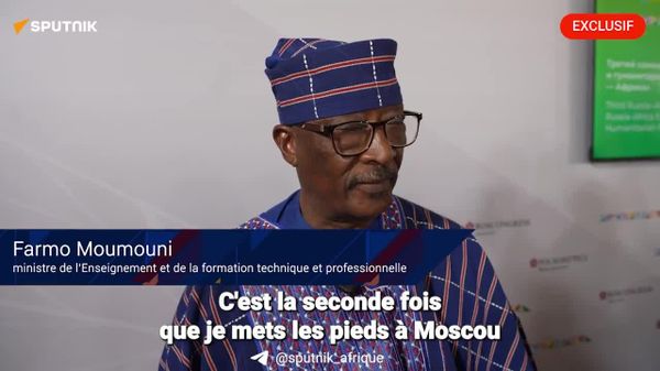 La Russie a une place à prendre en Afrique, et l'Afrique en Russie, selon un ministre nigérien - Sputnik Afrique