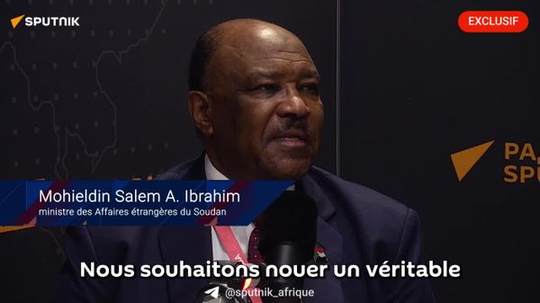Le Soudan sollicite la technologie russe pour sa reconstruction, selon son ministre des Affaires étrangères - Sputnik Afrique