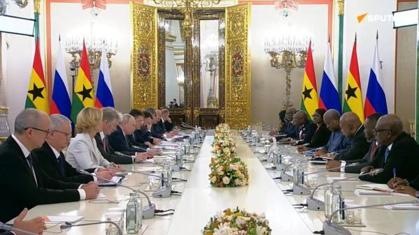 Putin Holds Meeting With Ghana's President in Moscow - Sputnik Africa