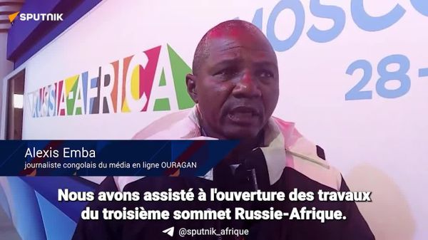 La Russie veut accompagner l'Afrique sur des projets concrets et bénéfiques aux populations - un journaliste congolais - Sputnik Afrique