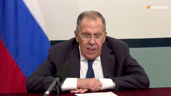 Russia’s FM Lavrov Holds Press Conference Following G20 Foreign Ministers’ Meeting in Atlanta - Sputnik Africa