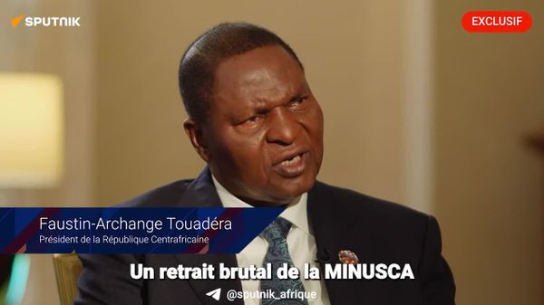 Retrait de la MINUSCA? La RCA doit prendre en main sa sécurité, en toute souveraineté, souligne son Président - Sputnik Afrique