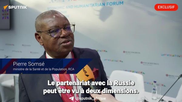 Moscou a apporté une contribution fondamentale au secteur de la santé en RCA, selon un ministre centrafricain - Sputnik Afrique
