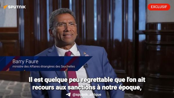 Les sanctions ne sont pas efficaces: le ministre des Affaires étrangères des Seychelles critique les pressions unilatérales - Sputnik Afrique