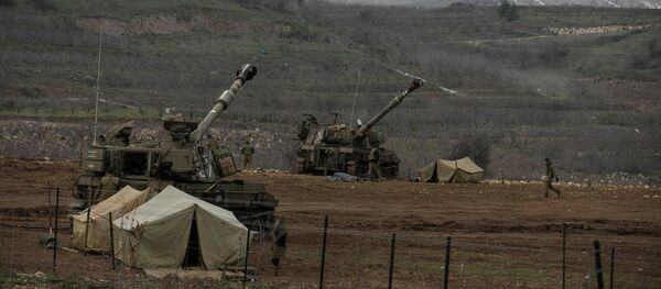 Plateau du Golan. Soldats israéliens à la frontière avec la Syrie - Sputnik Afrique
