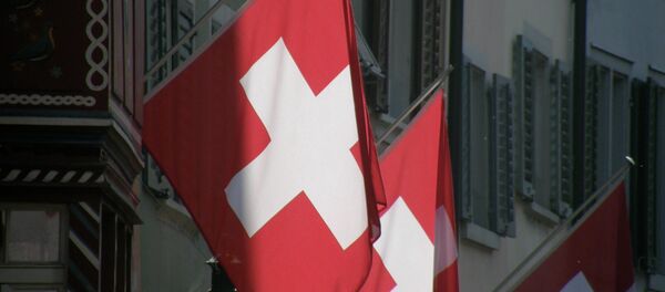 Le drapeau suisse - Sputnik Afrique