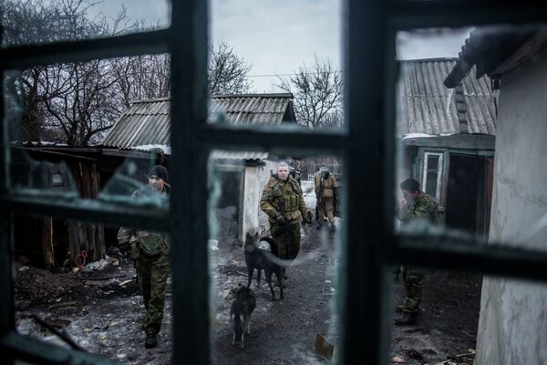Donetsk après un bombardement - Sputnik Afrique