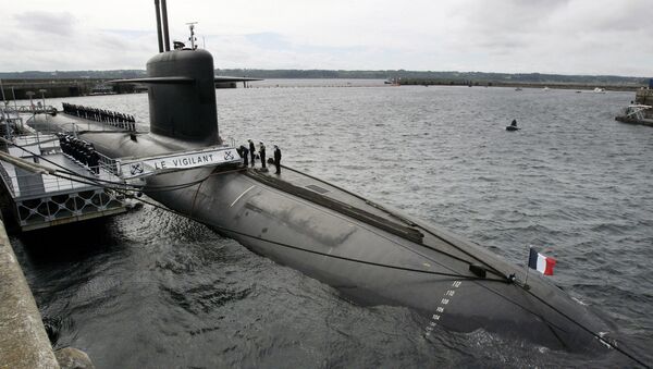 L'Ile-Longue, sur la presqu'île de Crozon, abrite les quatre sous-marins nucléaires lanceurs d'engins de la force de dissuasion française - Sputnik Afrique