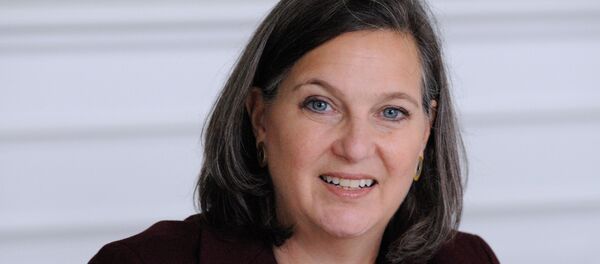 Встреча мэра Киева Виталия Кличко с помощником госсекретаря США Викторией Нуланд - Sputnik Afrique