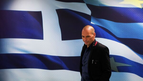 Ministre grec des Finances, Yanis Varoufakis - Sputnik Afrique