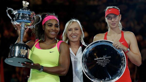 Open d'Australie: Serena Williams bat Sharapova en finale - Sputnik Afrique