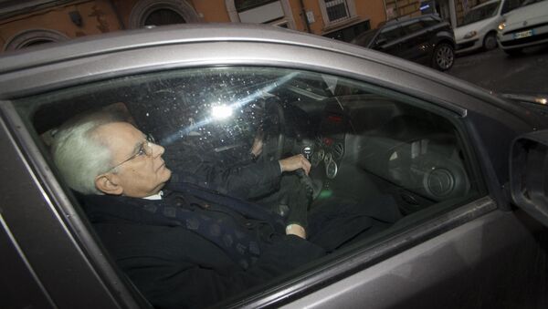 New Italian President Sergio Mattarella - Sputnik Afrique