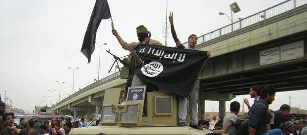 Militantes de EI en Irak - Sputnik Afrique