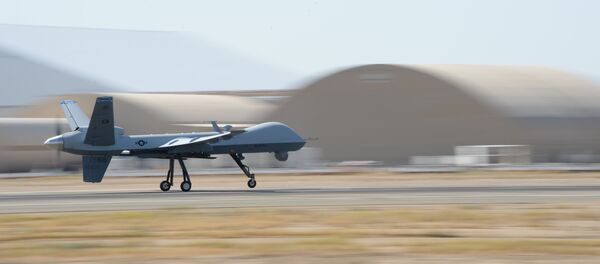 For the first time ever, the 163rd Reconnaissance Wing flies the MQ‐9 Reaper in the airspace over the Southern California Logistics Airport in Victorville - Sputnik Afrique