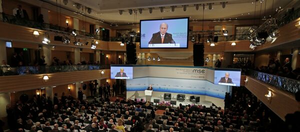 Munich Security Conference Chairman Wolfgang Ischinger opening speech at the 51. Security Conference in Munich - Sputnik Afrique