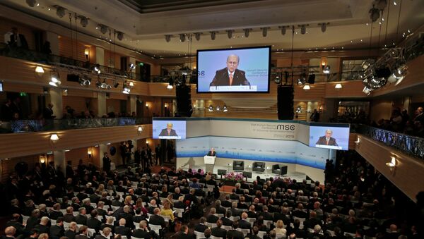 Munich Security Conference Chairman Wolfgang Ischinger opening speech at the 51. Security Conference in Munich - Sputnik Afrique