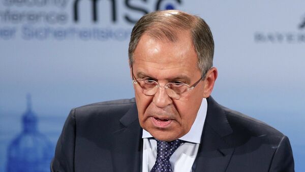 Russian Foreign Minister Sergey Lavrov at the 51. Munich Security Conference in Munich, Germany, Saturday, Feb. 7, 2015 - Sputnik Afrique