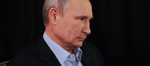 Vladimir Putin during an interview to ARD TV channel - Sputnik Afrique