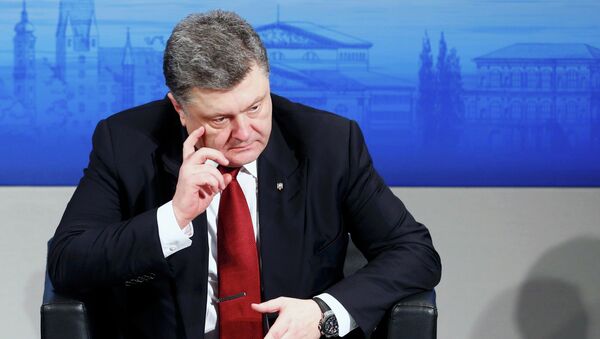 Ukraine's President Petro Poroshenko - Sputnik Afrique