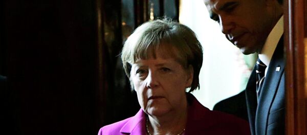 Angela Merkel et Barack Obama - Sputnik Afrique