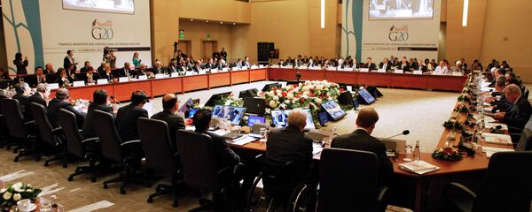 General view of the G20 finance ministers and central bank governors meeting in Istanbul February 10, 2015 - Sputnik Afrique