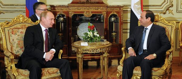 Визит президента РФ В.Путина в Египет. День второй - Sputnik Afrique