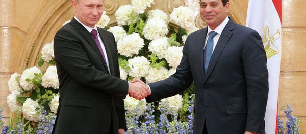 Визит президента РФ В.Путина в Египет. День второй Визит президента РФ В.Путина в Египет. День второй - Sputnik Afrique