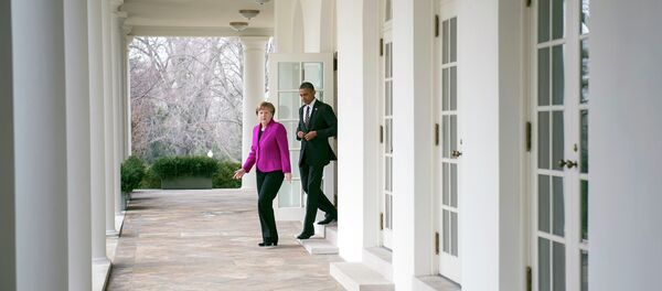 Barack Obama et Angela Merkel Barack Obama et Angela Merkel - Sputnik Afrique