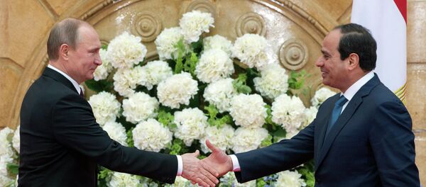 Визит президента РФ В.Путина в Египет. День второй - Sputnik Afrique