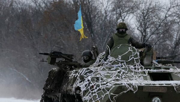 Members of the Ukrainian armed forces - Sputnik Afrique