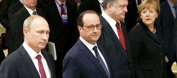 Встреча в нормандском формате в Минске - Sputnik Afrique