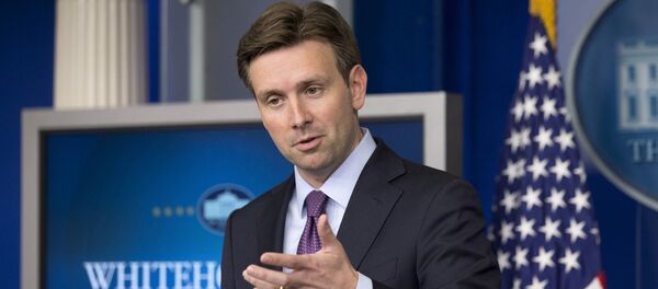 US White House press secretary Josh Earnest - Sputnik Afrique
