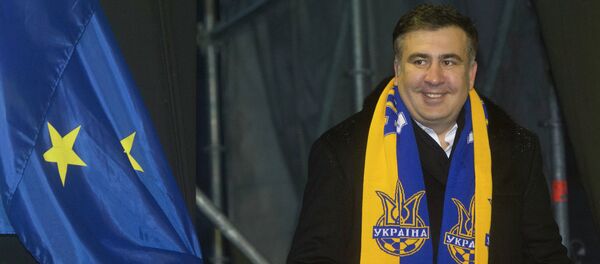 Экс-президент Грузии Михаил Саакашвили - Sputnik Afrique