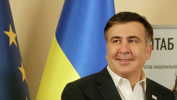 Le gouverneur de la région ukrainienne d'Odessa Mikhaïl Saakachvili - Sputnik Afrique