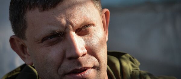 Визит А.Захарченко в Новоазовск - Sputnik Afrique