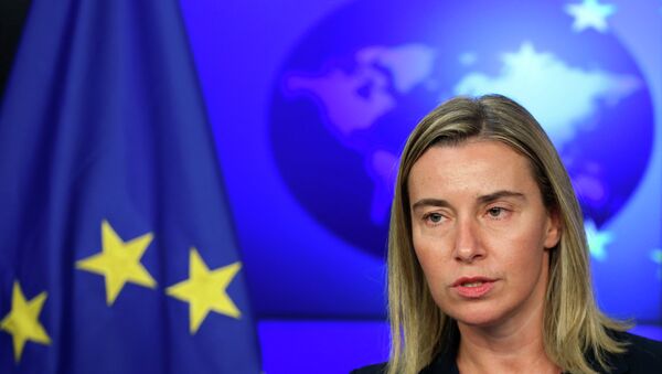 Глава дипломатии ЕС Федерика Могерини - Sputnik Afrique