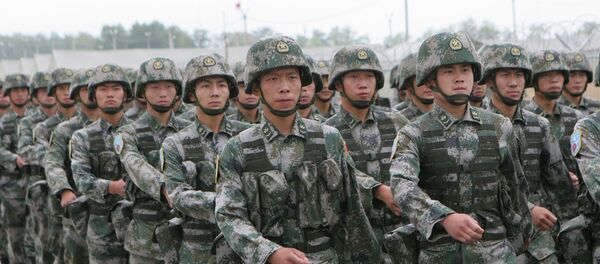 Совместные российско-китайские учения Мирная миссия-2013 - Sputnik Afrique