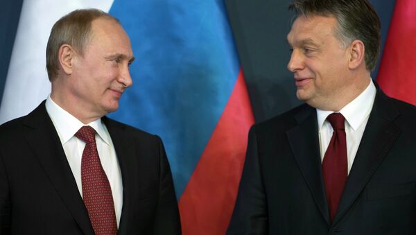 V. Poutine et V. Orban - Sputnik Afrique